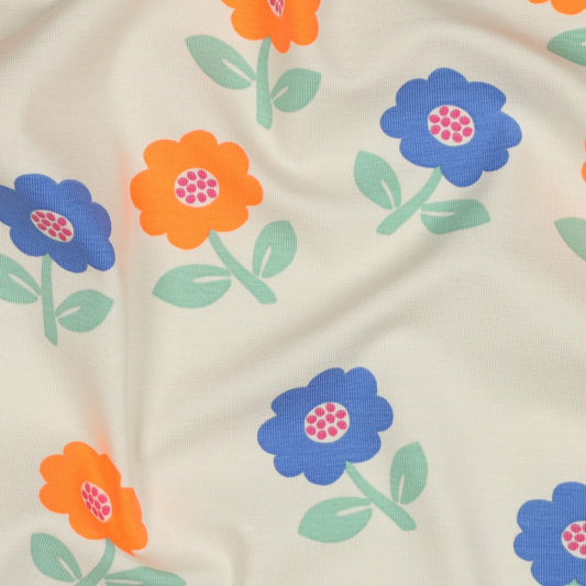 Jersey Neon Flowers