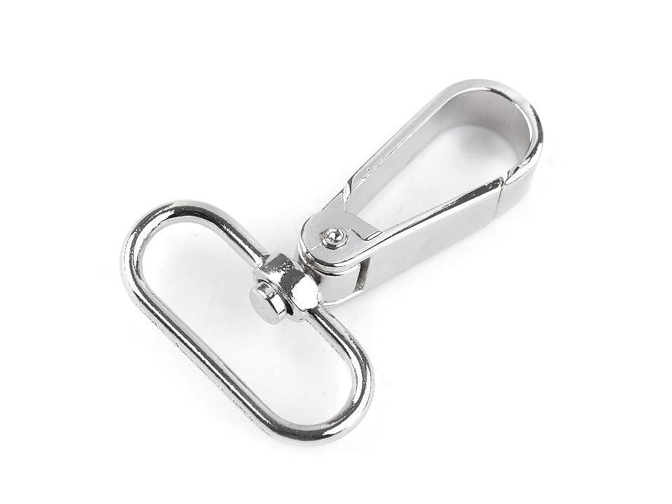 Mousqueton métallique pour sangle de 30 mm - 1pc