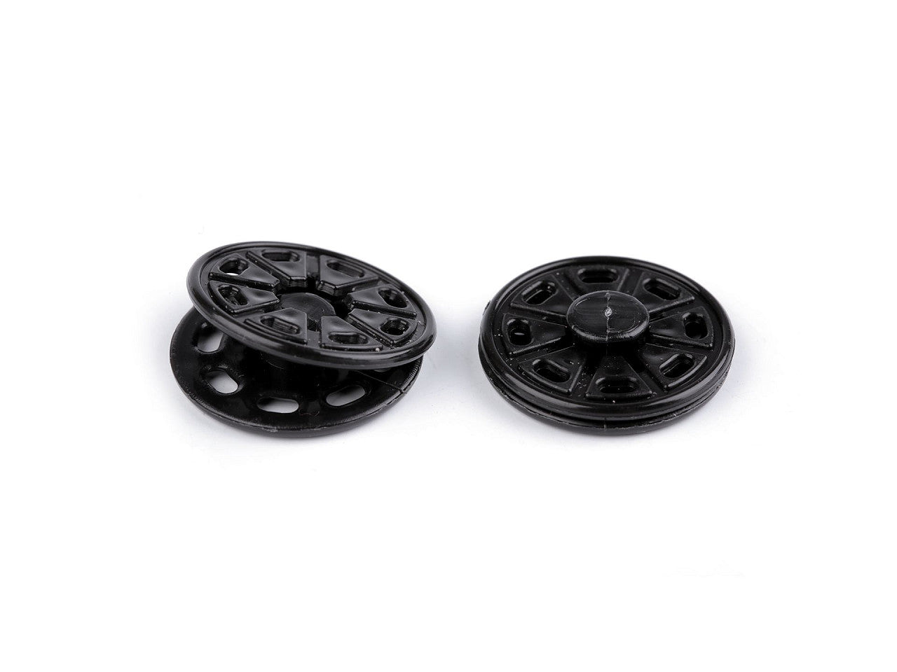 Boutons pression en plastique, Ø 25 mm - 5paire