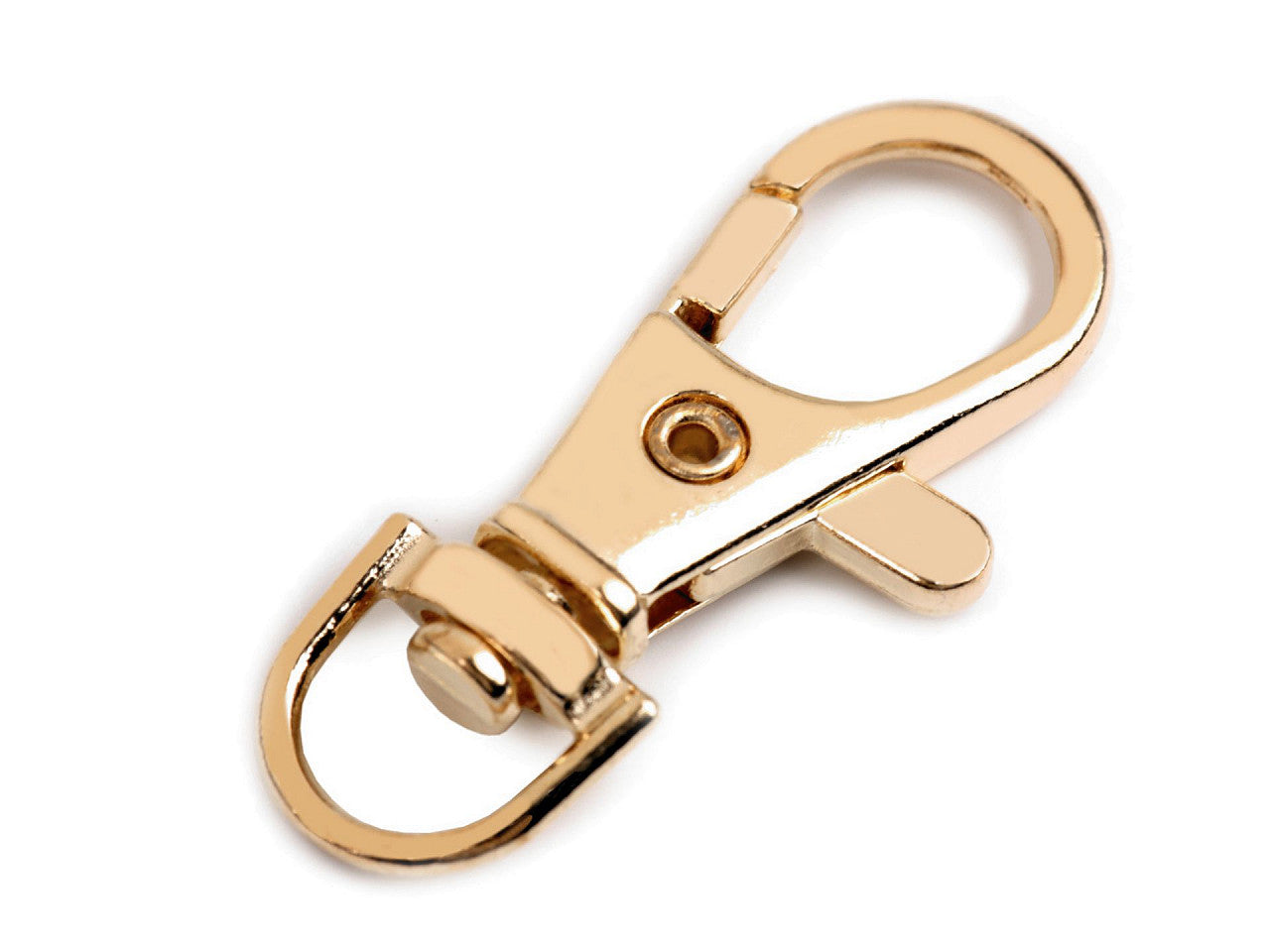 Mousqueton métallique pour sangle de 10 mm