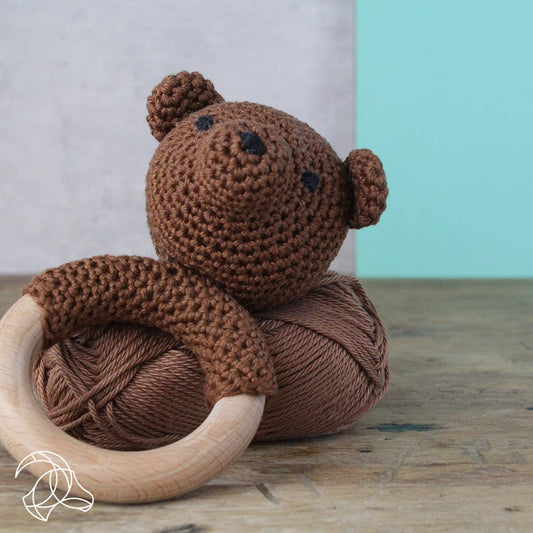 Hardicraft - Kit de crochet à faire soi-même - Hochet Bear