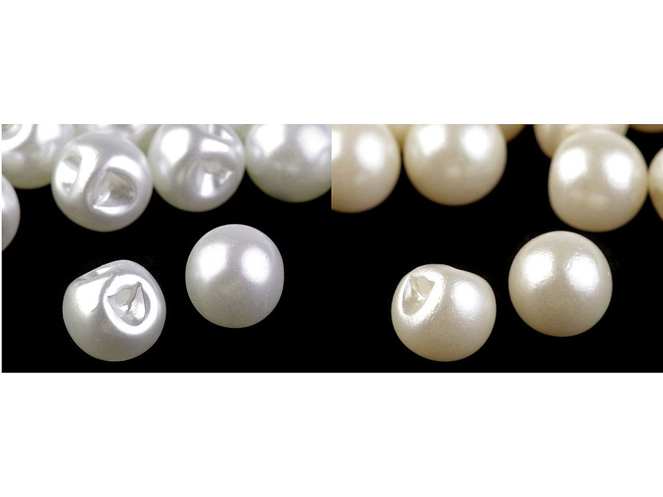 Bouton fausse perle, Ø 14 mm