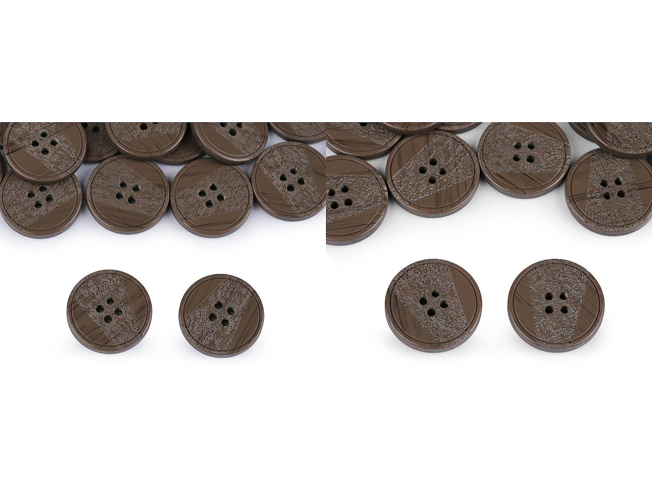 Bouton avec gravure au laser, taille 25,4mm, 44'