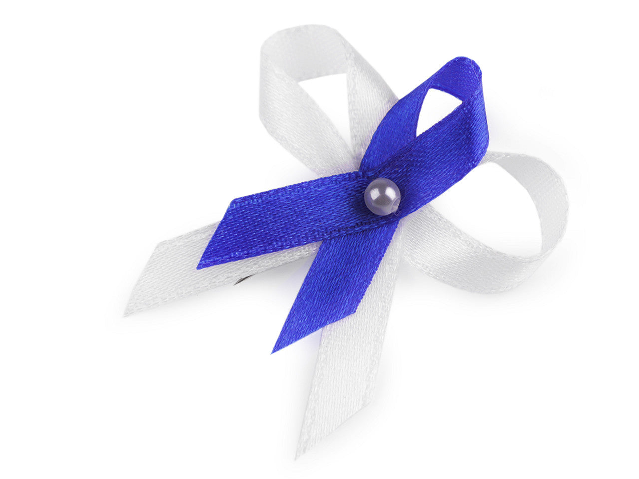 Noeud de ruban de mariage en satin, largeur 35 mm - 100pc