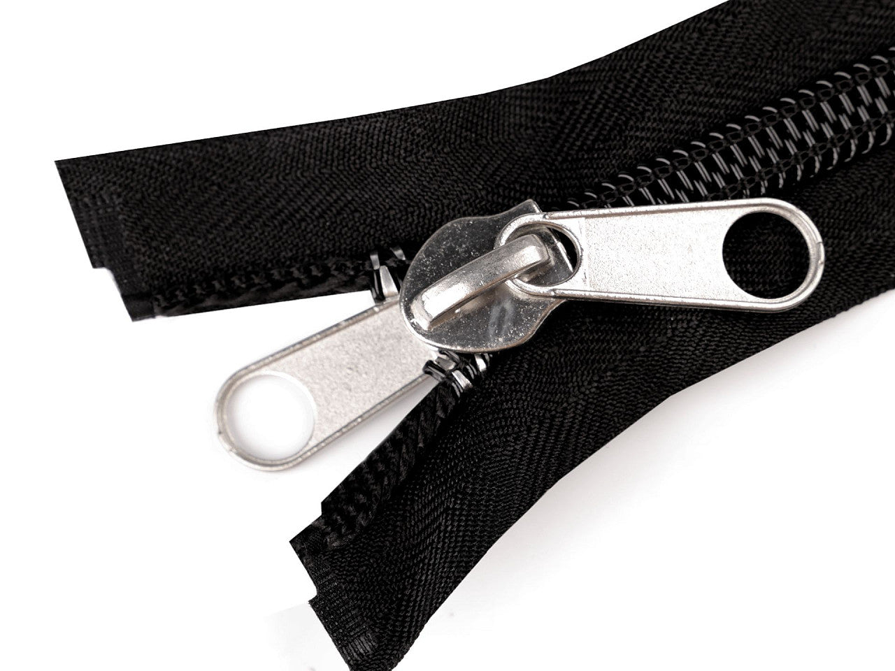 FAG en nylon pour tente, largeur no 10, avec glissière double face, longueur 250 cm