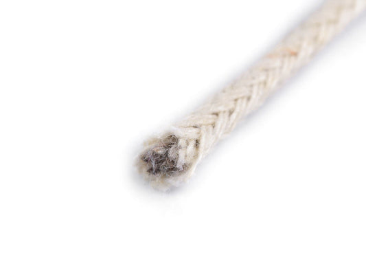 Cordon macramé en coton tressé, Ø 3 mm - 100m