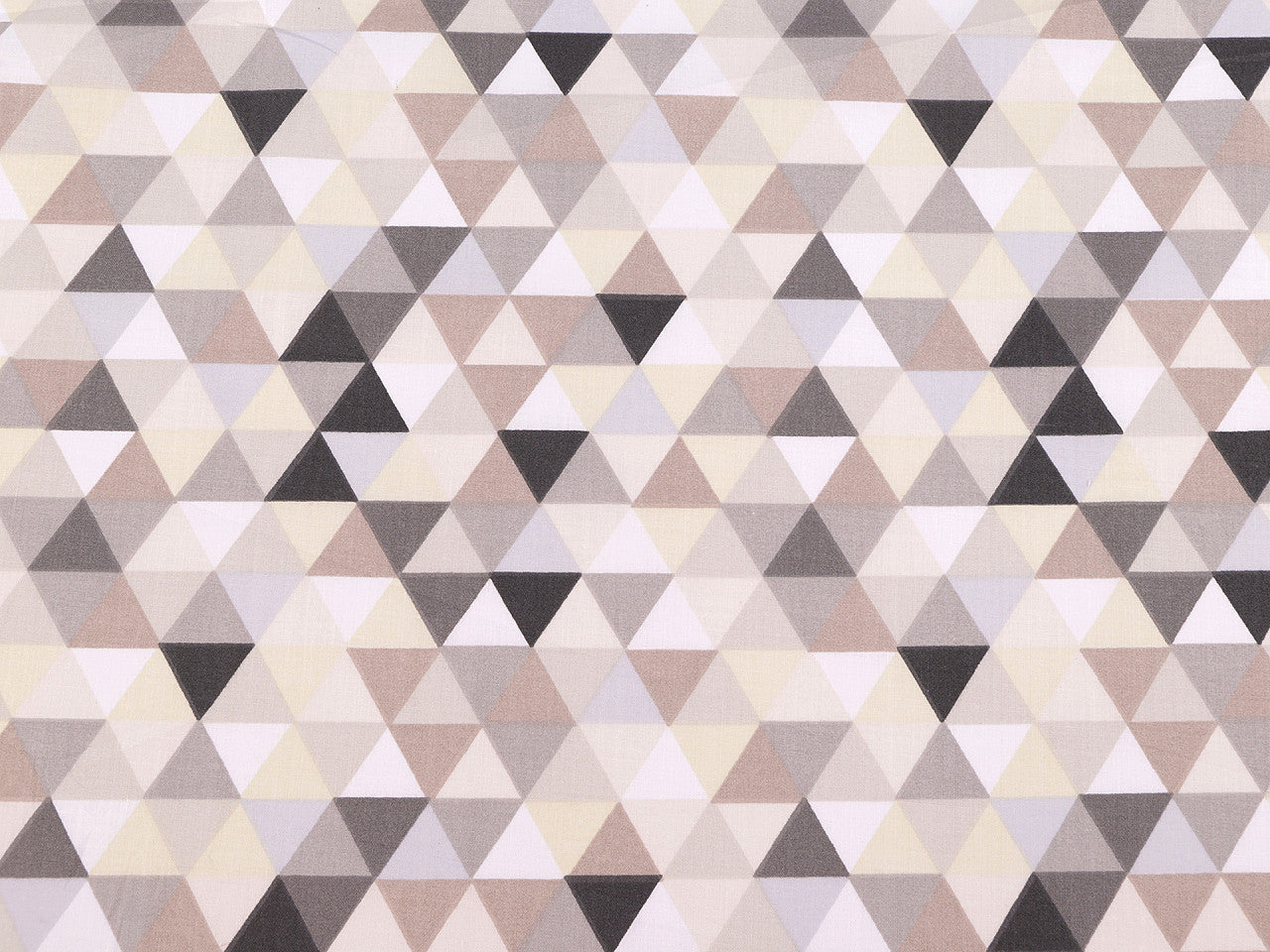Tissu/Toile en coton Triangles