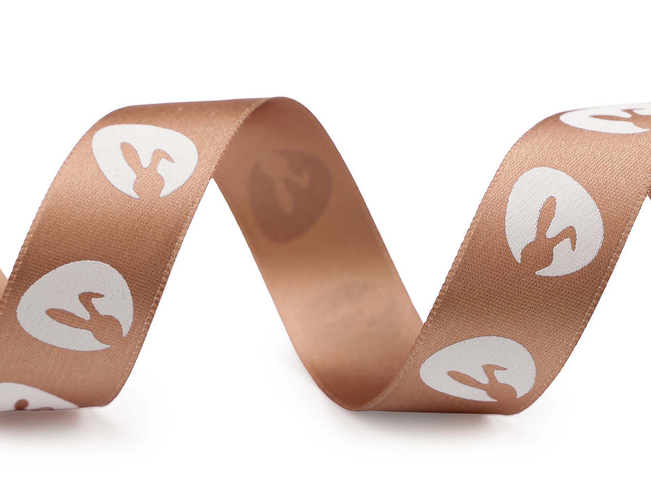 Ruban satiné de Pâques, largeur 24 mm - 20m