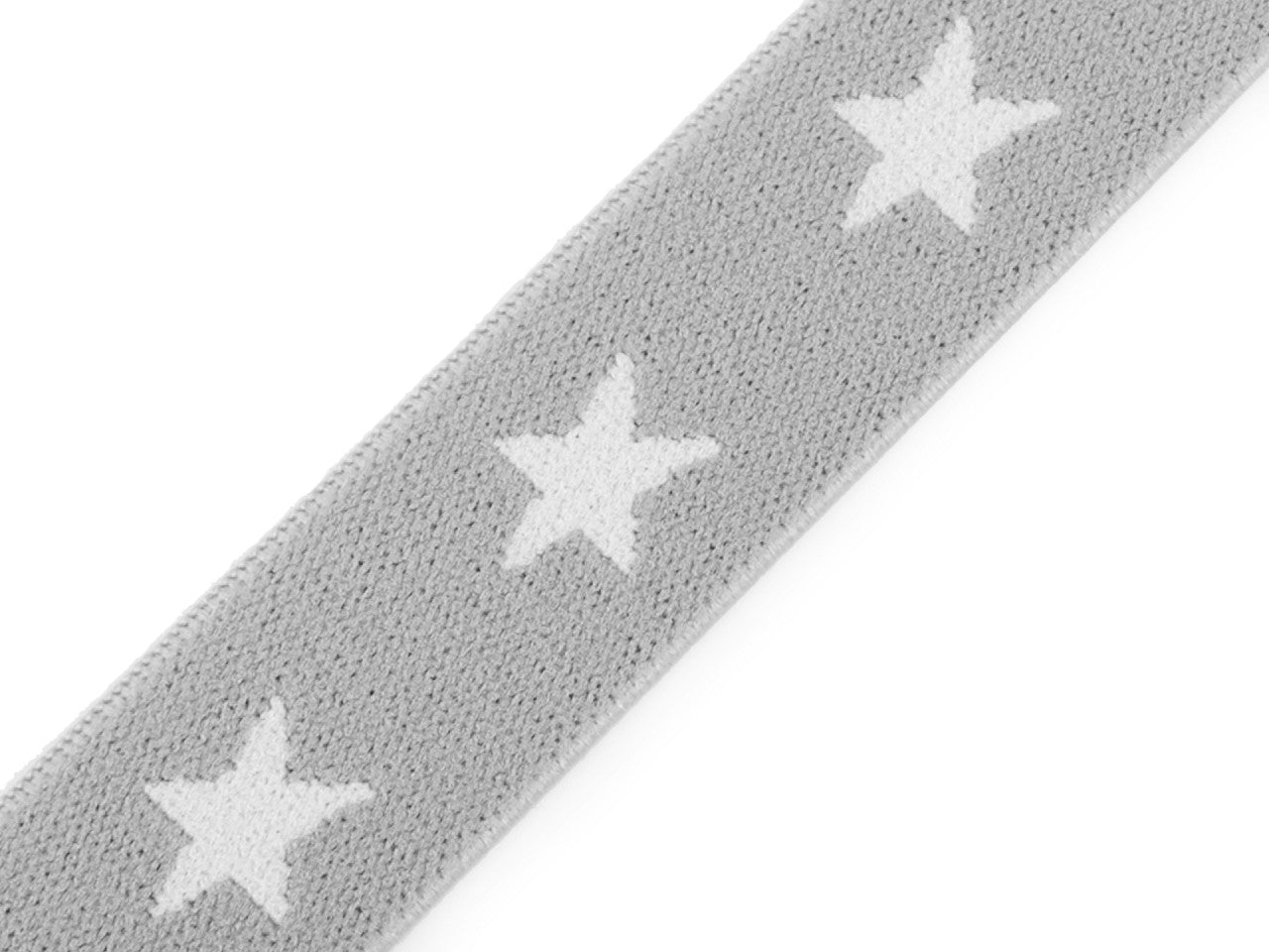 Élastique imprimé Étoiles, largeur 20 mm