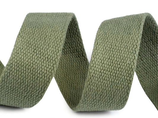 Sangle en coton, largeur 30 mm, par rouleau de 25m
