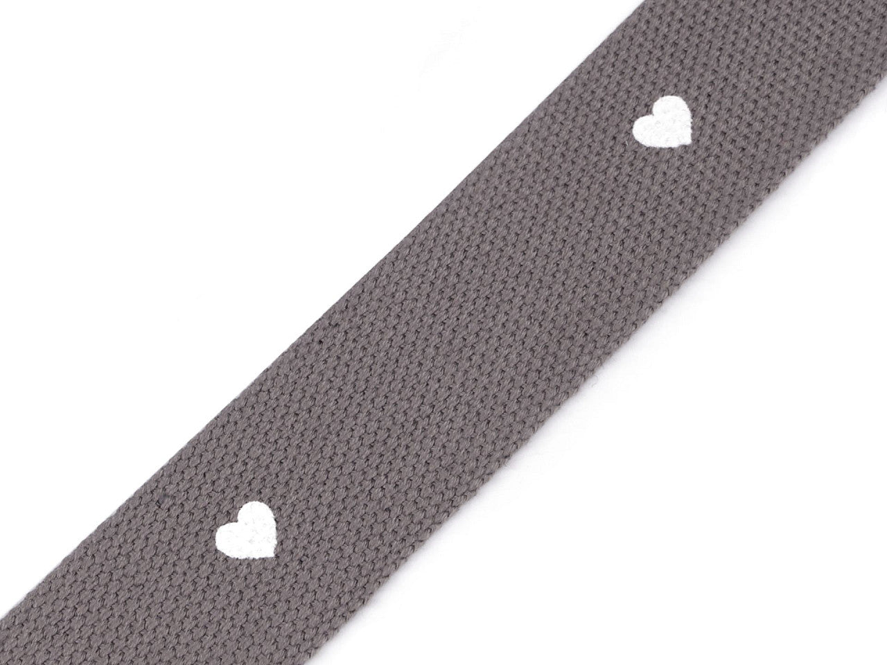 Sangle avec cœurs, largeur 38 mm