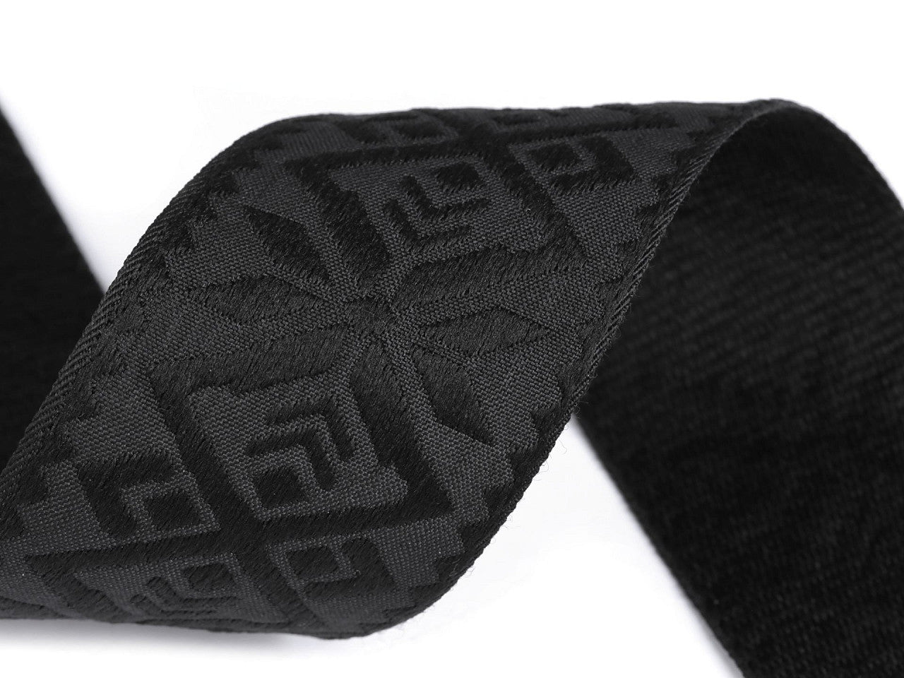Sangle avec broderie, largeur 48 mm