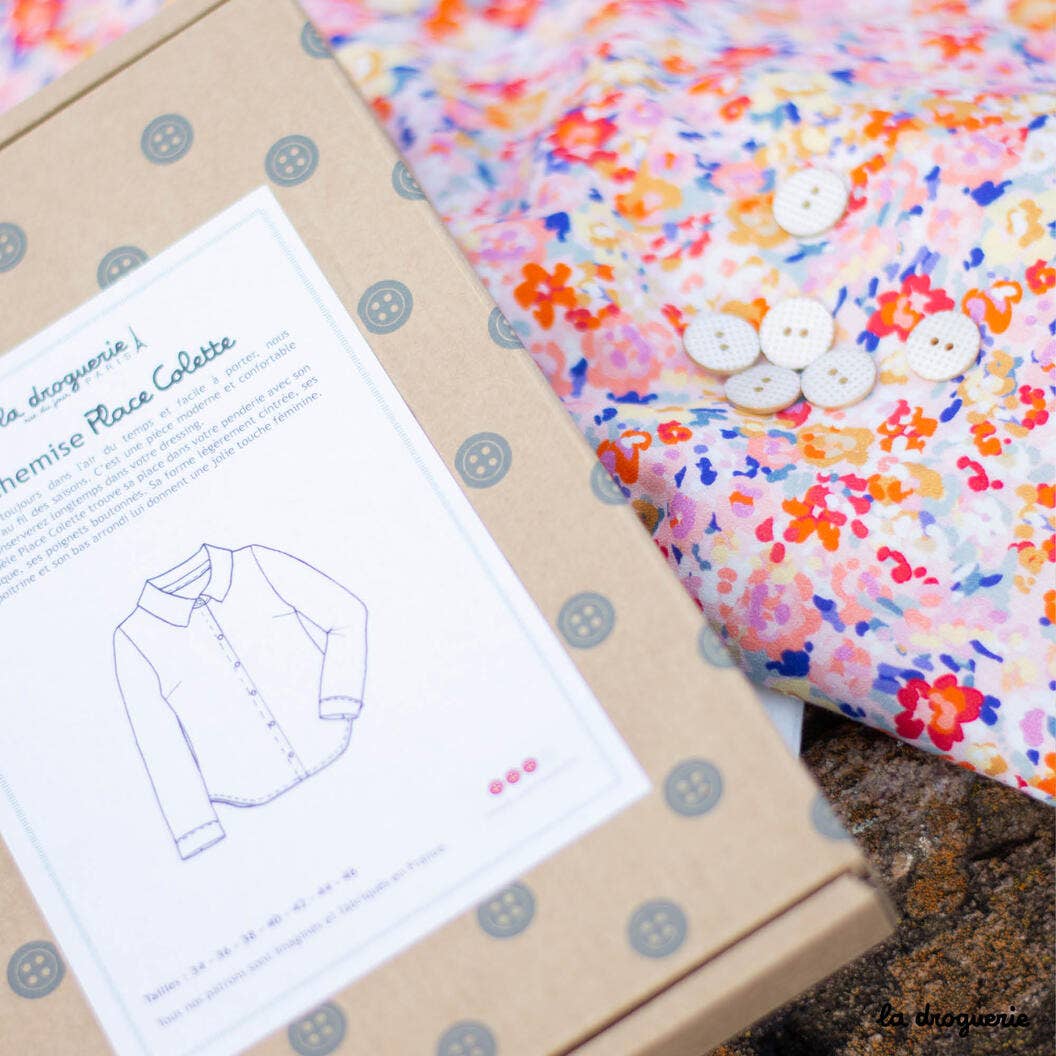 LA DROGUERIE - Patron couture de la chemise femme Place Colette
