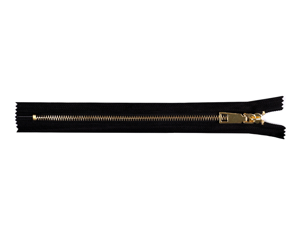 FAG métallique avec glissière décorative No 5, longueur 24,5 cm