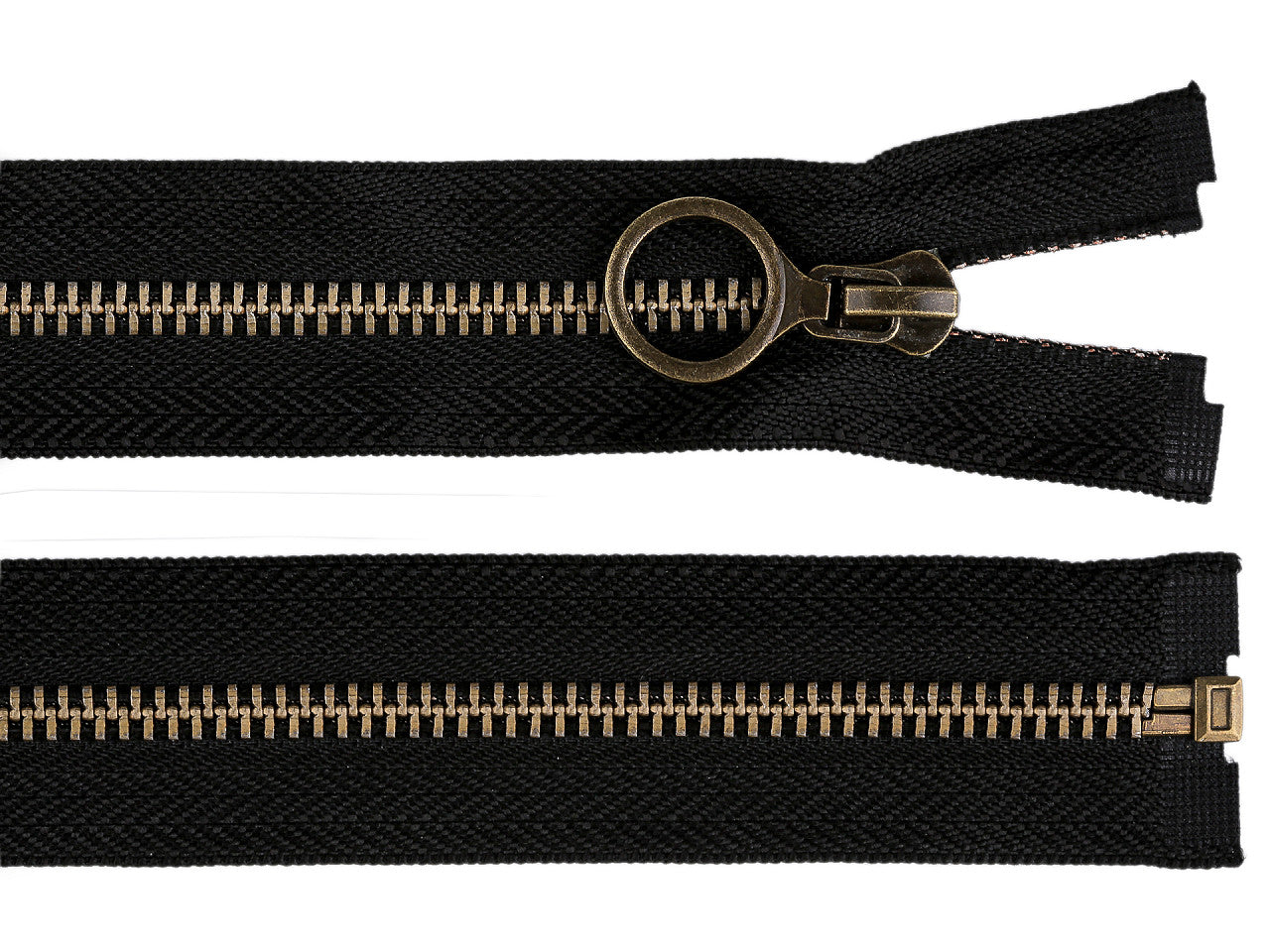 FAG métallique No5 60cm avec glissière décorative - 1pc