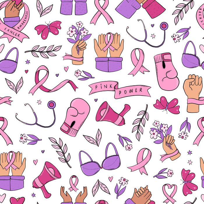 Tissu imprimé en France 62892C — Motif Pink Power