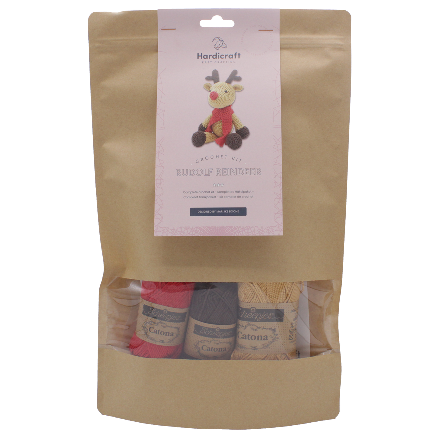 Hardicraft - Kit de crochet DIY - Rudolf Reindeer