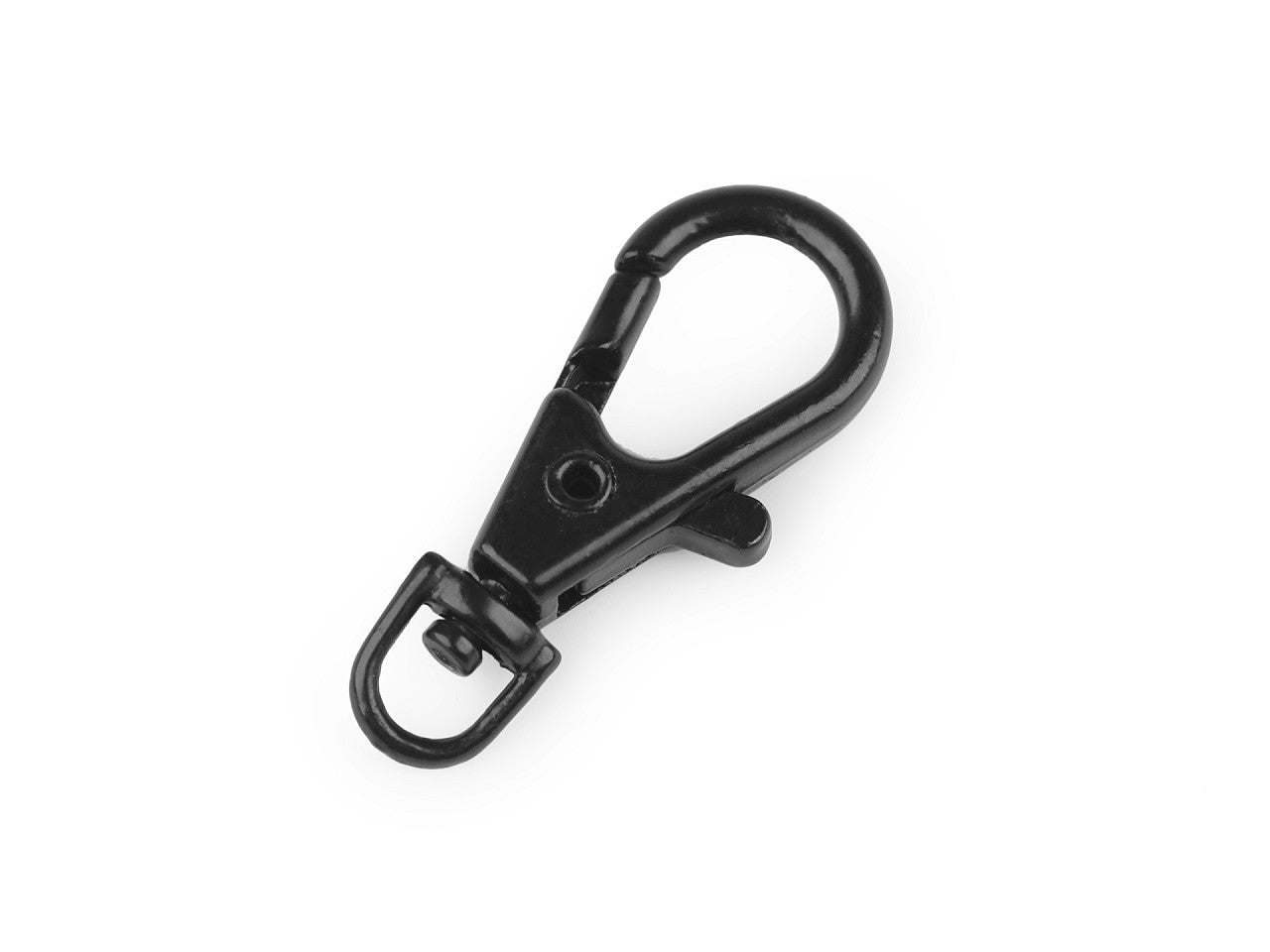 Mousqueton métallique pour sangle de 4 mm