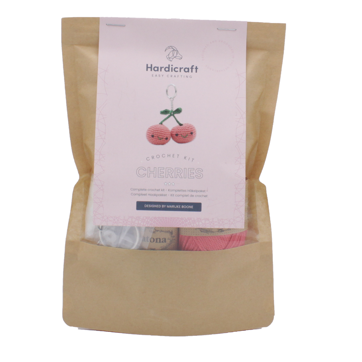 Hardicraft - Kit de crochet DIY - Cerises