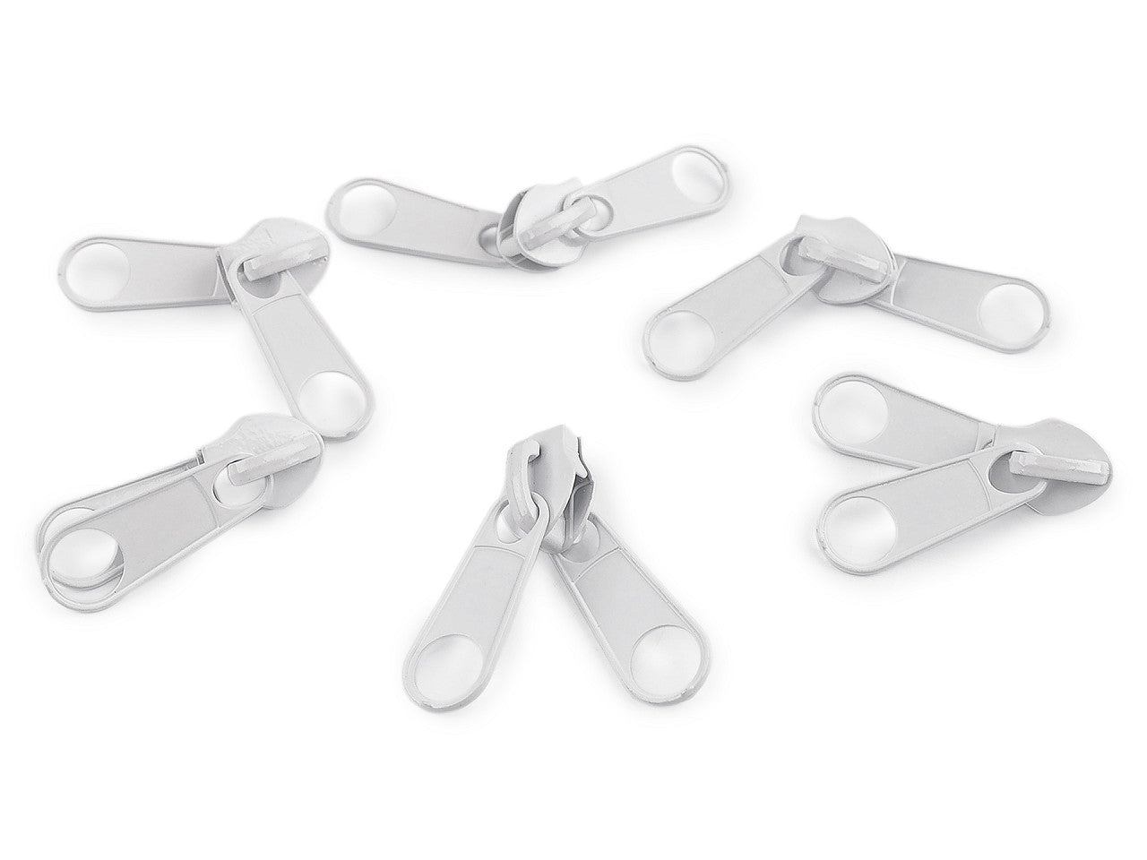 Curseur pour FAG en nylon/spirale, n° 10, bidirectionnelle - 10pc