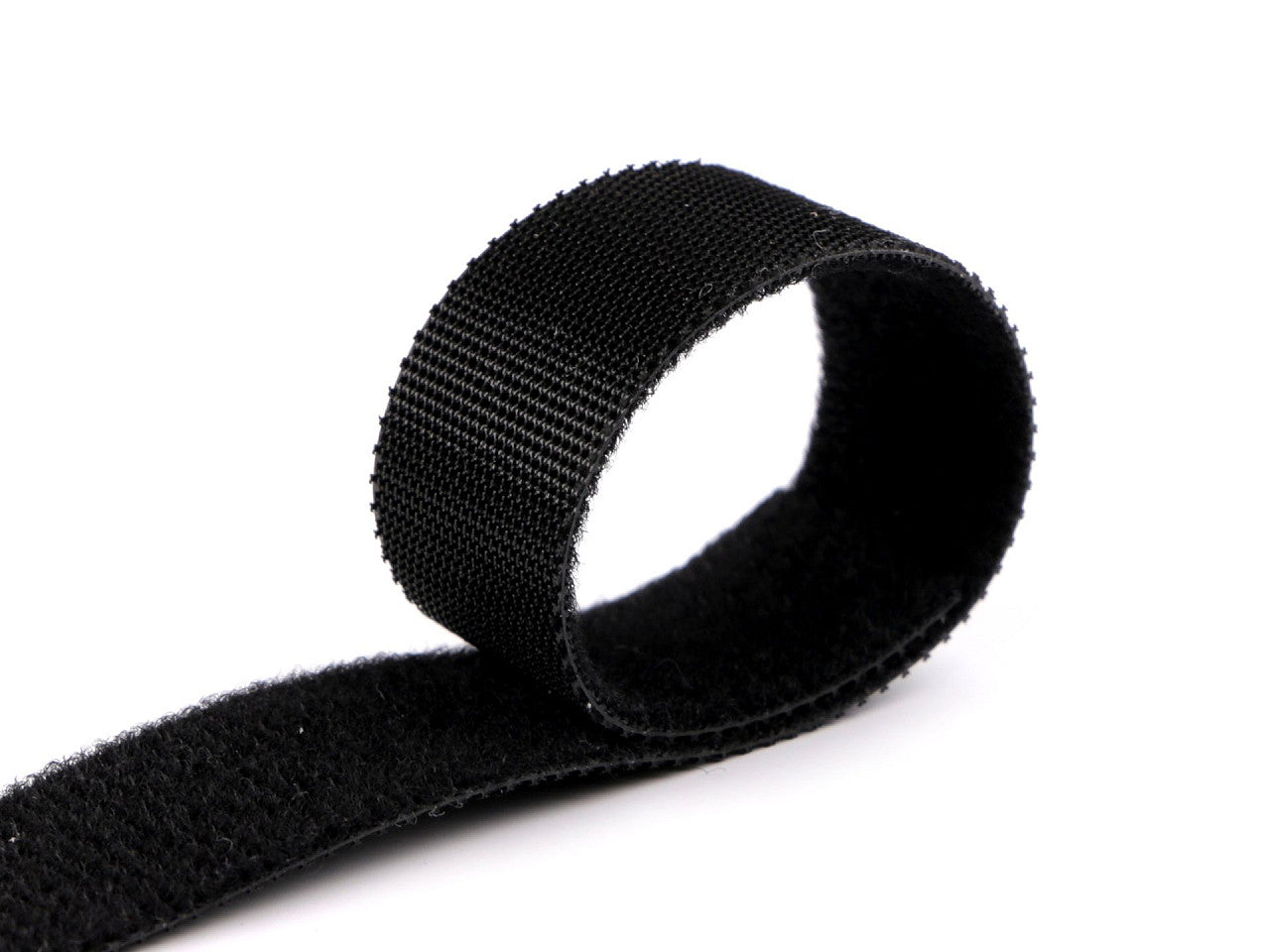 Bande Velcro double face à profil bas, pour la maison et le jardin, largeur 20 mm - 1m