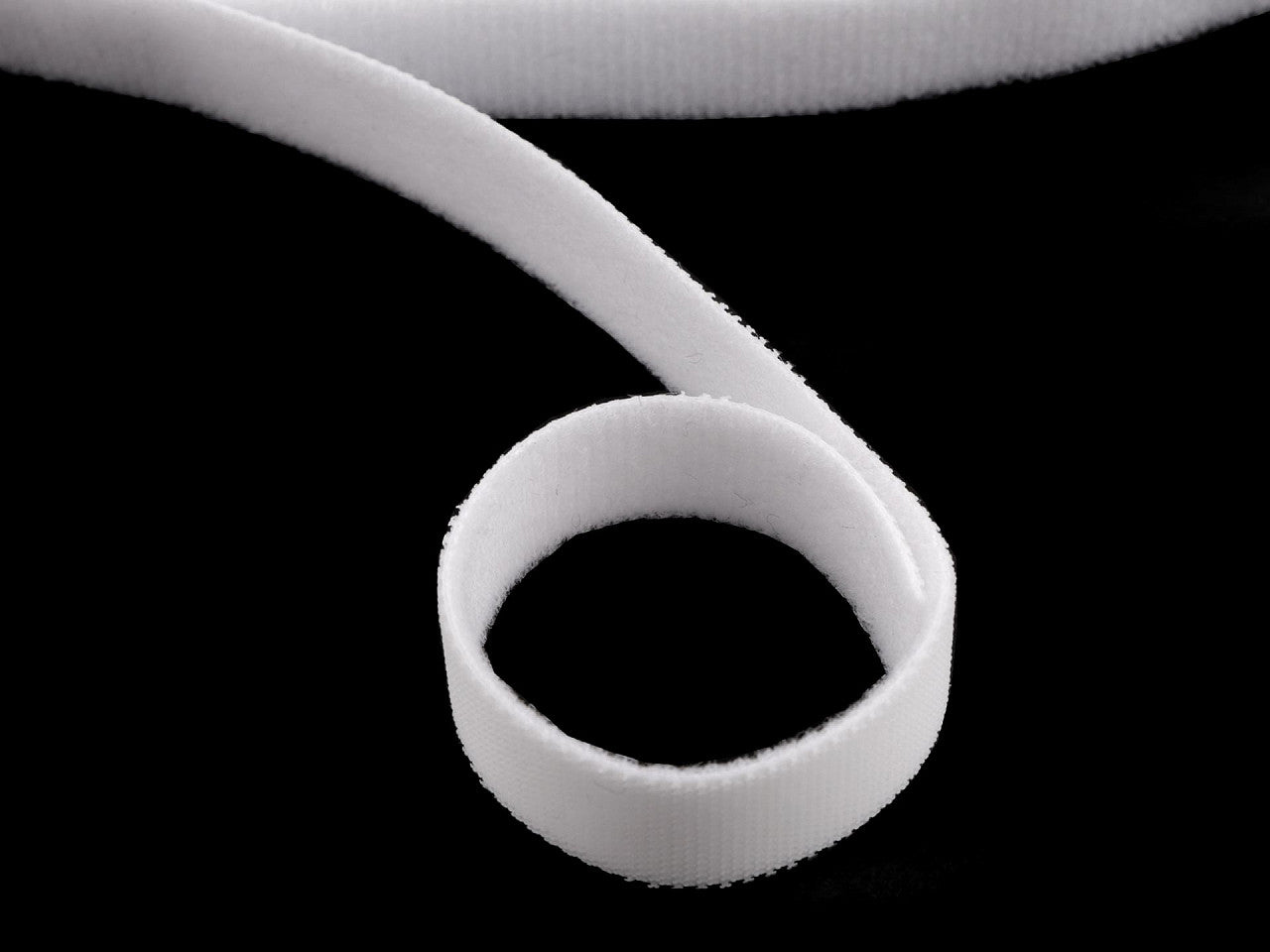 Bande Velcro double face à profil bas, pour la maison et le jardin, largeur 15 mm - 1m