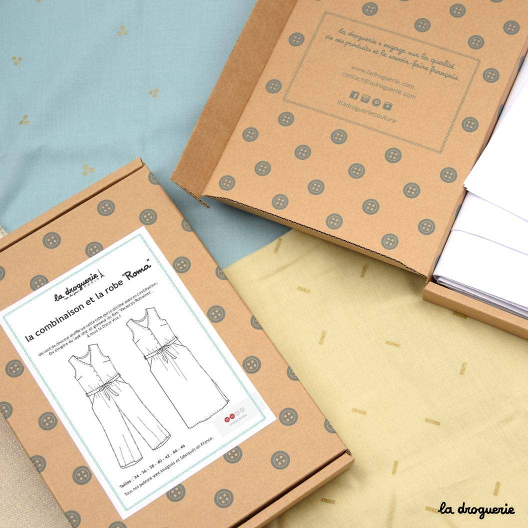 Patron couture du pantalon et du short d'intérieur