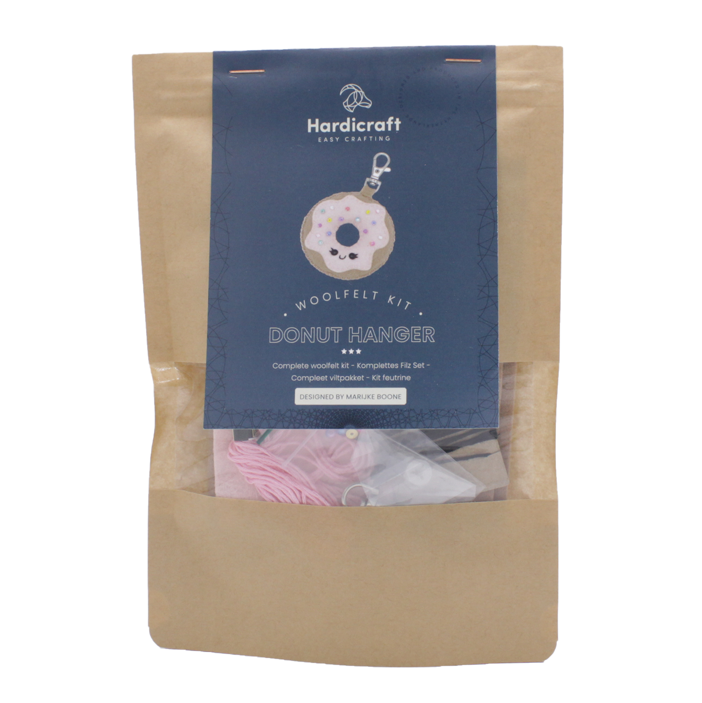 Hardicraft - Pack de bricolage en feutre - Cintre à beignets