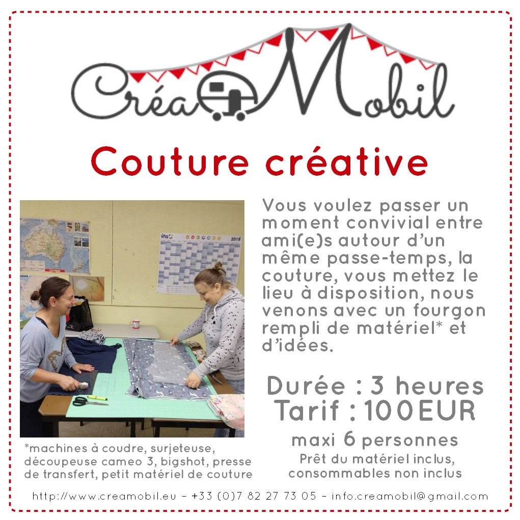 Nouveaux ateliers post confinement