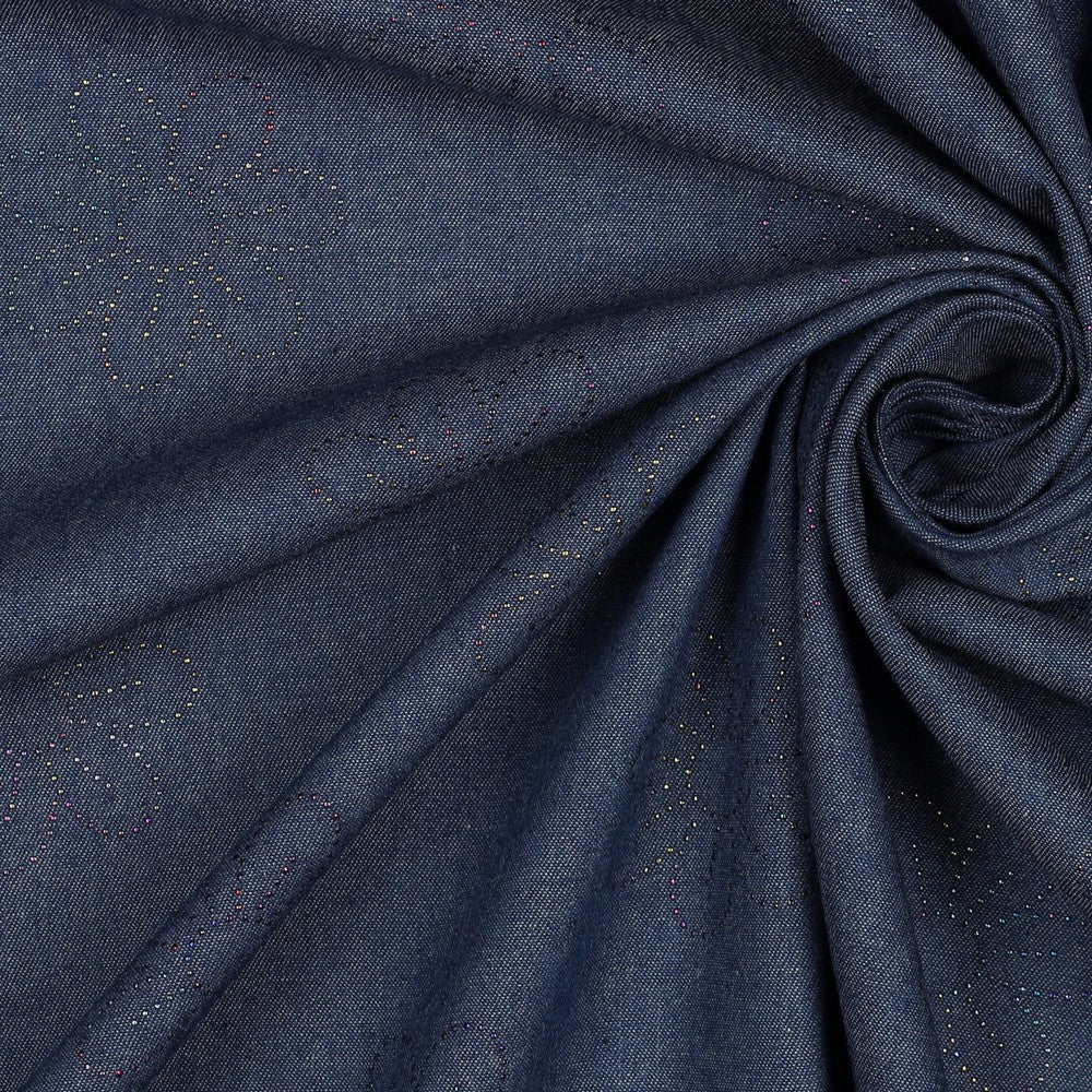 Jeans chambray Foil Flowers