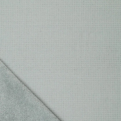 Éponge double face nid d'abeille sauge clair - drapé du tissu