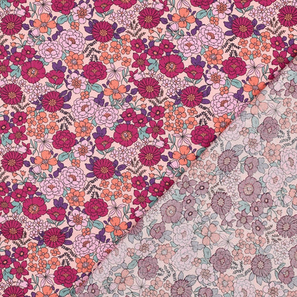 Popeline fleurie POPPY
