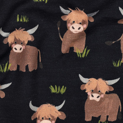 Sweat Digital Cows Navy - par 10 cm