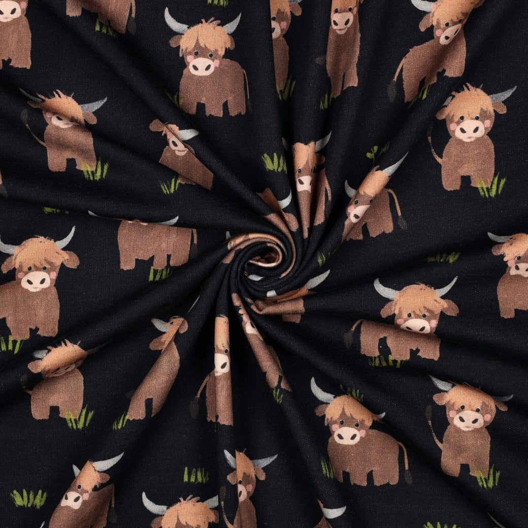 Sweat Digital Cows Navy - par 10 cm
