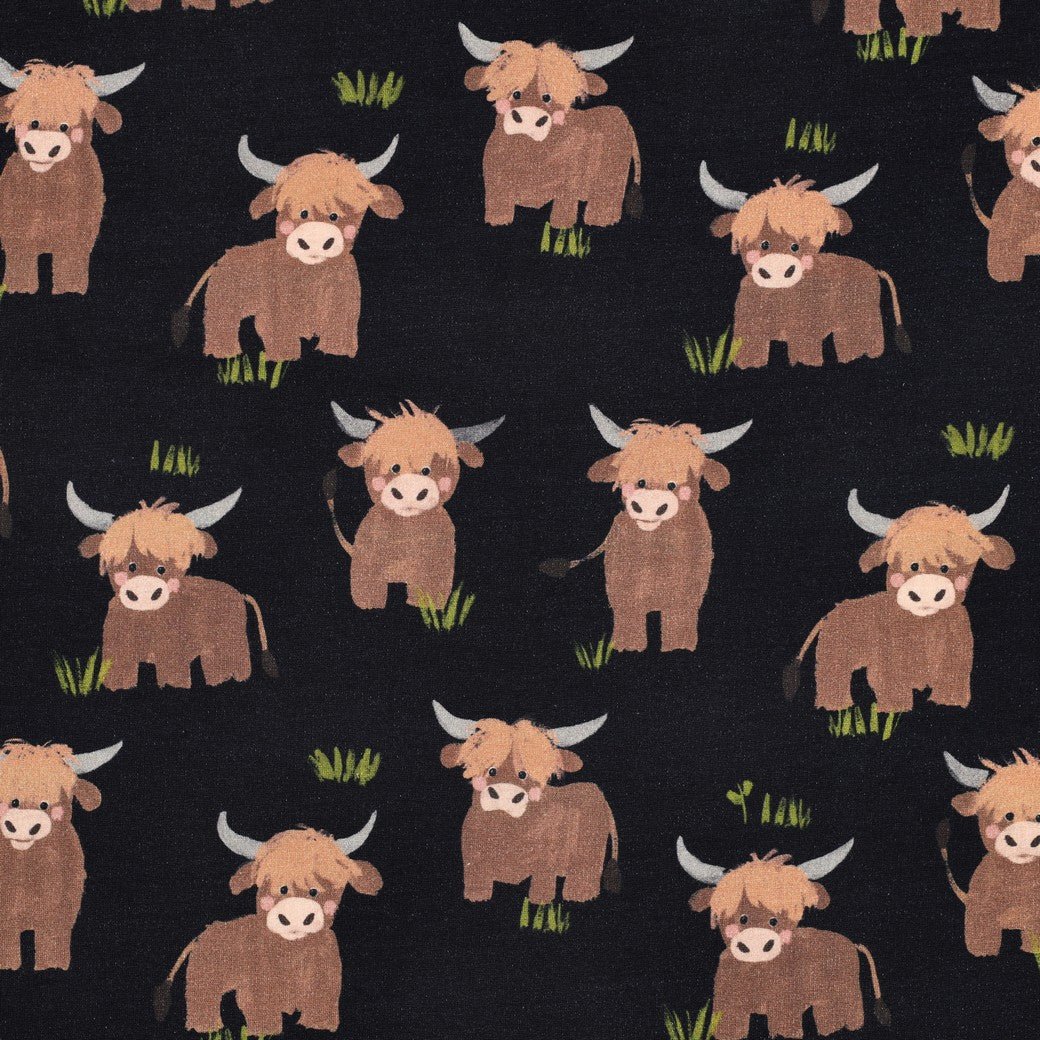 Sweat Digital Cows Navy - par 10 cm