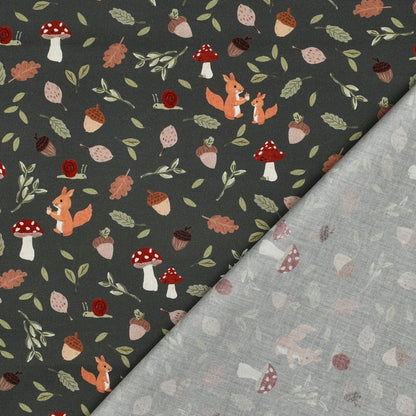 Popeline motifs automne