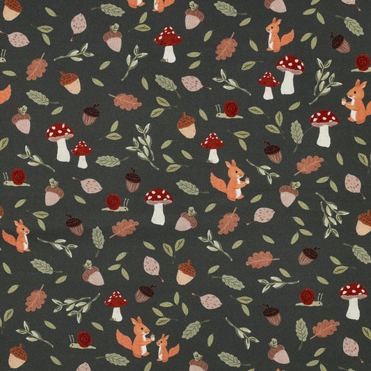 Popeline motifs automne
