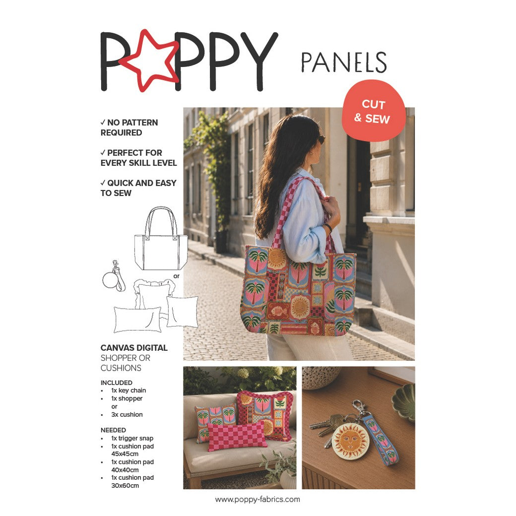 Panneau prêt à coudre – sac ou coussin