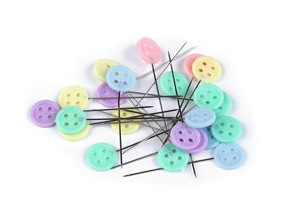 Épingles décoratives Bouton, longueur 45 mm