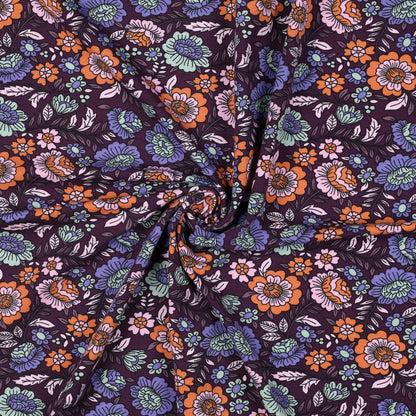 Jersey fleuri POPPY oekotex