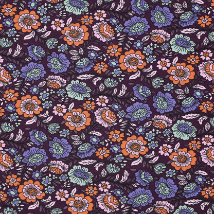 Jersey fleuri POPPY oekotex