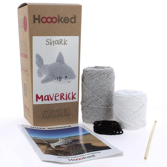 Hoooked - Kit de crochet à faire soi-même Shark Maverick