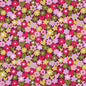 Jersey Flowers – Vert / rose