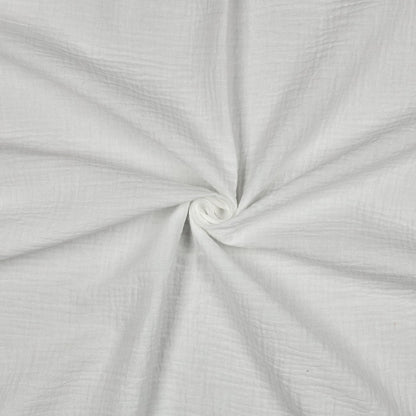 Double gaze Oekotex broderie anglaise festonnée POPPY