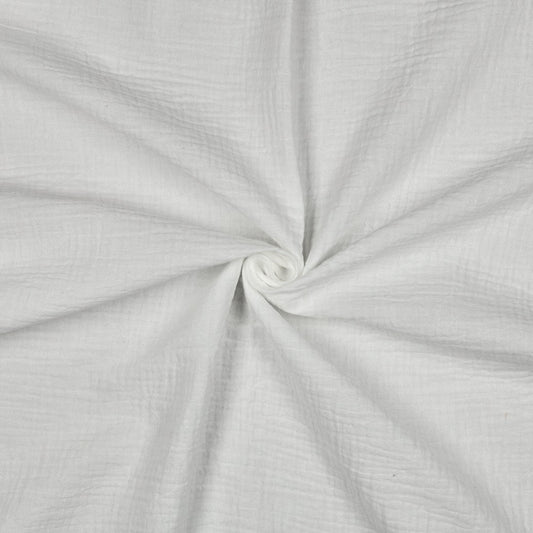 Double gaze Oekotex broderie anglaise festonnée POPPY