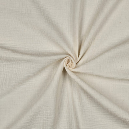 Double gaze Oekotex broderie anglaise festonnée POPPY