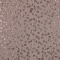 Double gaze fleurs dorées rosé — coton