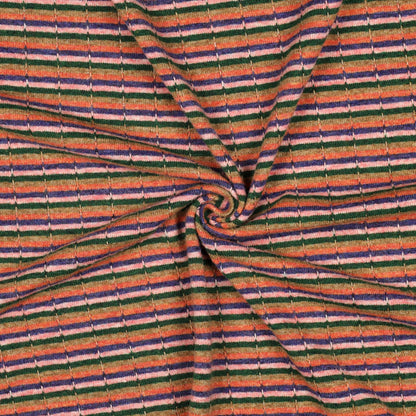 Jersey jacquard rayures POPPY