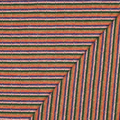 Jersey jacquard rayures POPPY