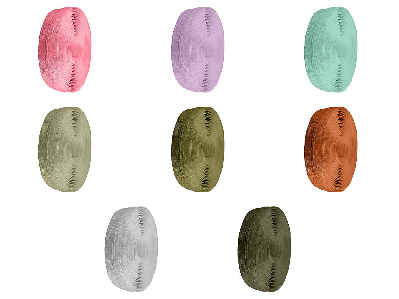 Fermeture Éclair continue en nylon No 3 pour glissières de type POL - 5m
